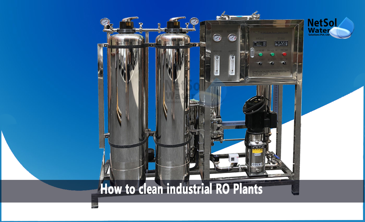 How to clean industrial RO Plants, clean industrial RO Plants