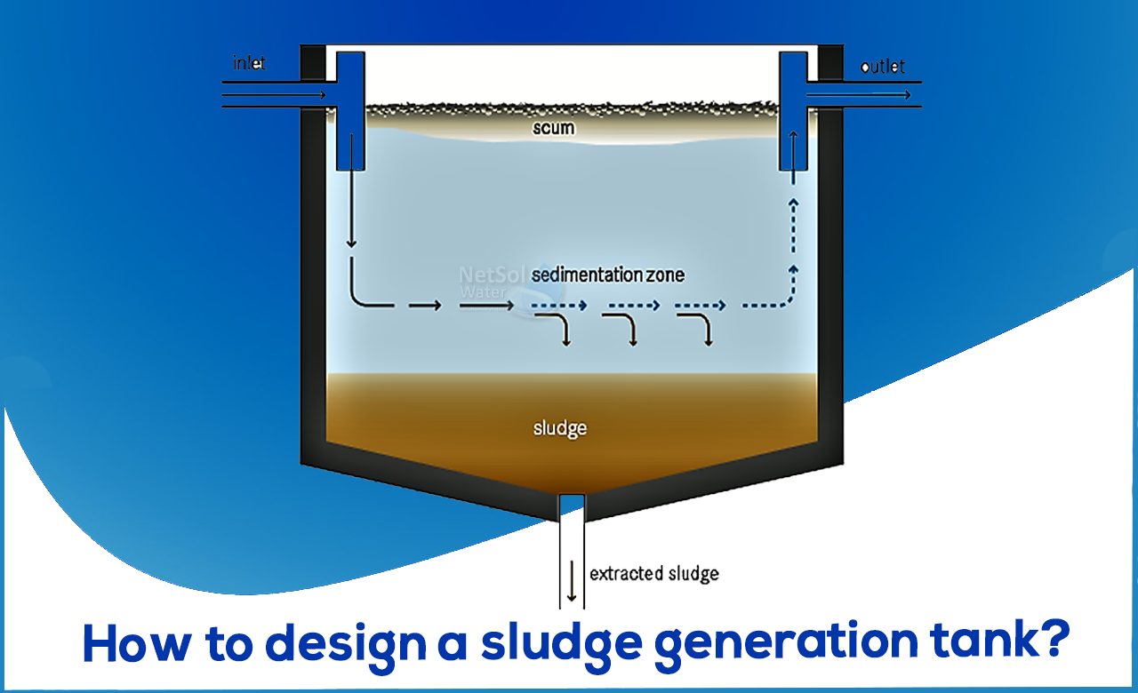 How to design a sludge generation tank, Size and Capacity Calculations