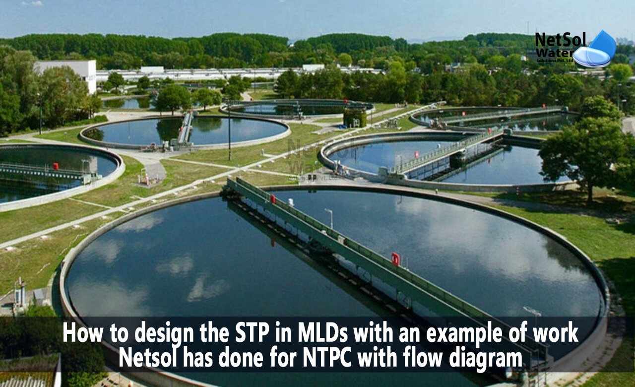 how to design an STP in Million Litres per Day, How to design the STP in MLDs with an example