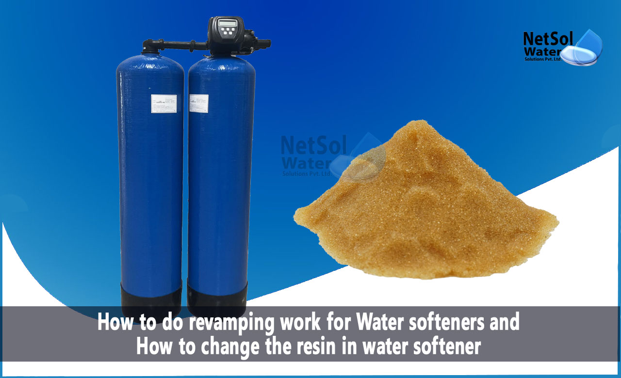 How to do Water softener revamping and resin change, How to change the resin in water softener, Why Change the Resin