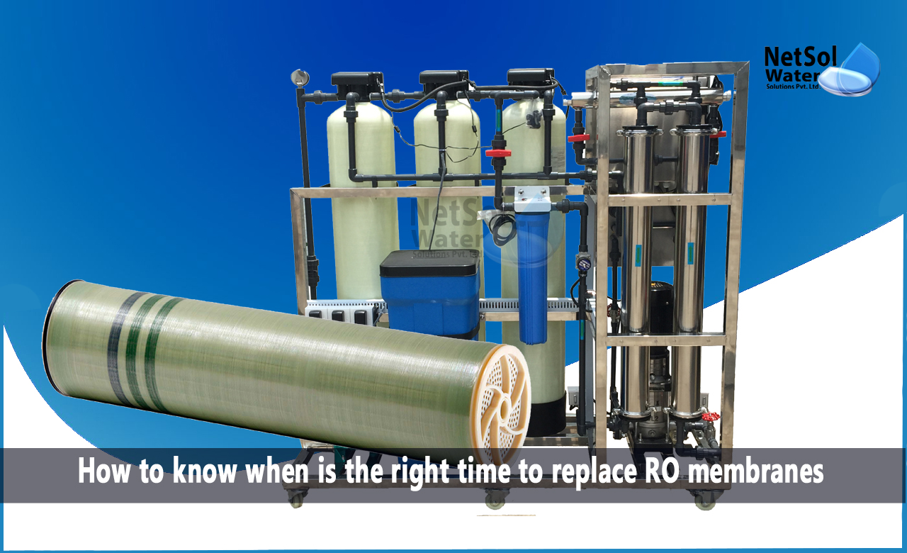 How to know when is the right time to replace RO membranes