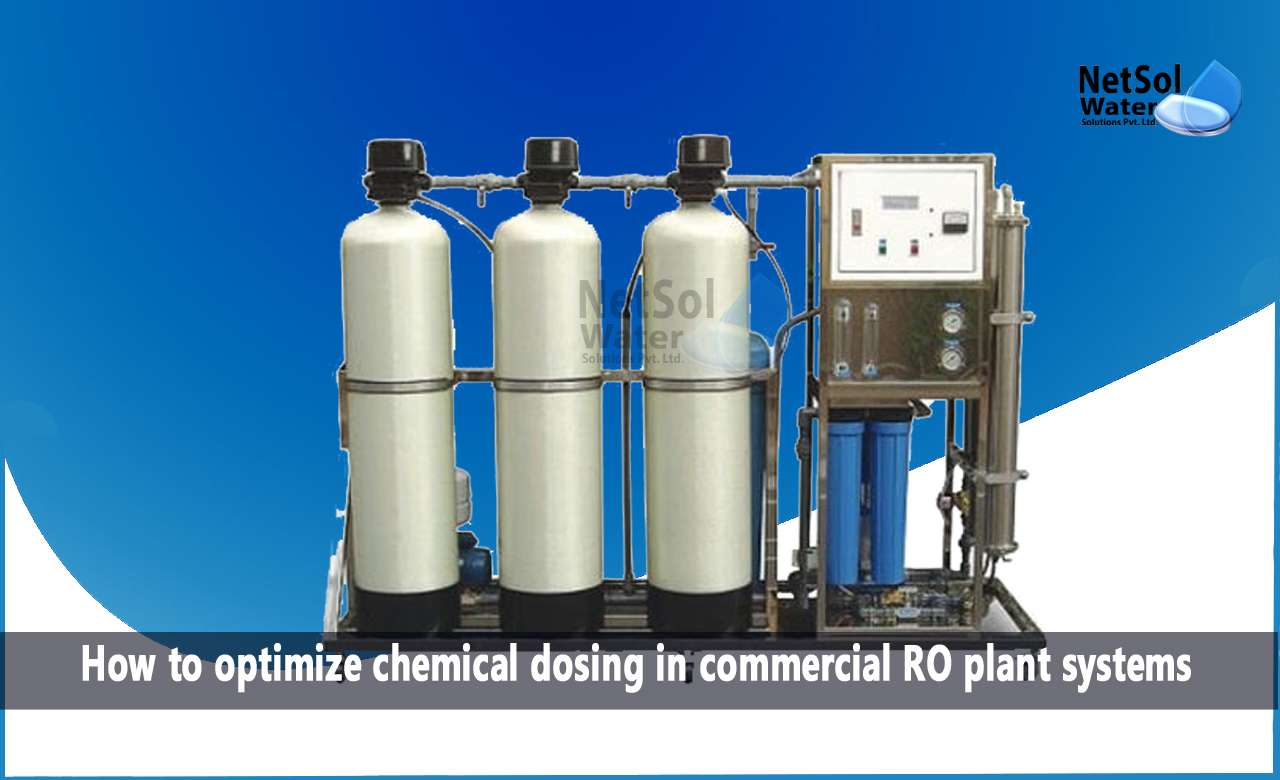 How to optimize chemical dosing in commercial RO plant systems