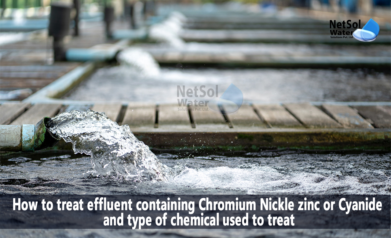 Common Chemicals Used for Effluent Treatment, How to treat effluent containing Chromium