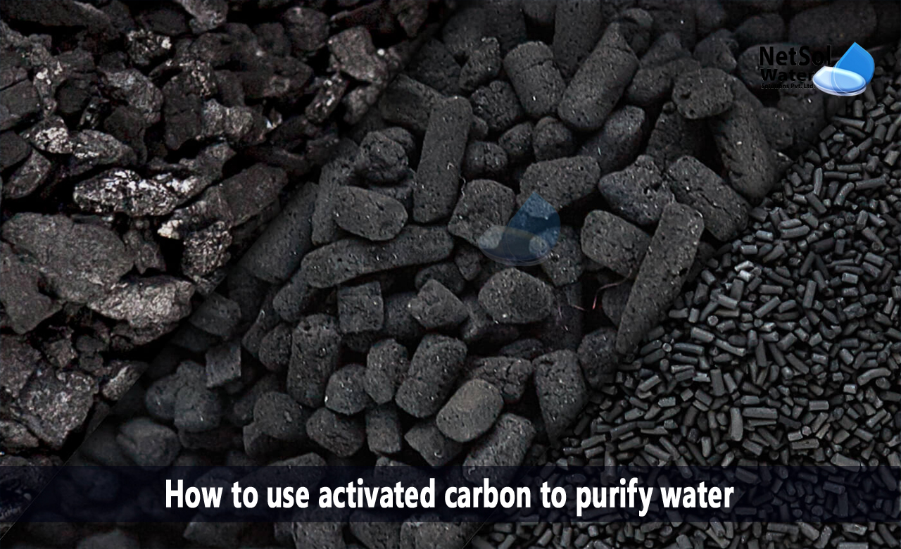 how does activated carbon filter water, activated carbon filter working principle, granular activated carbon for water treatment