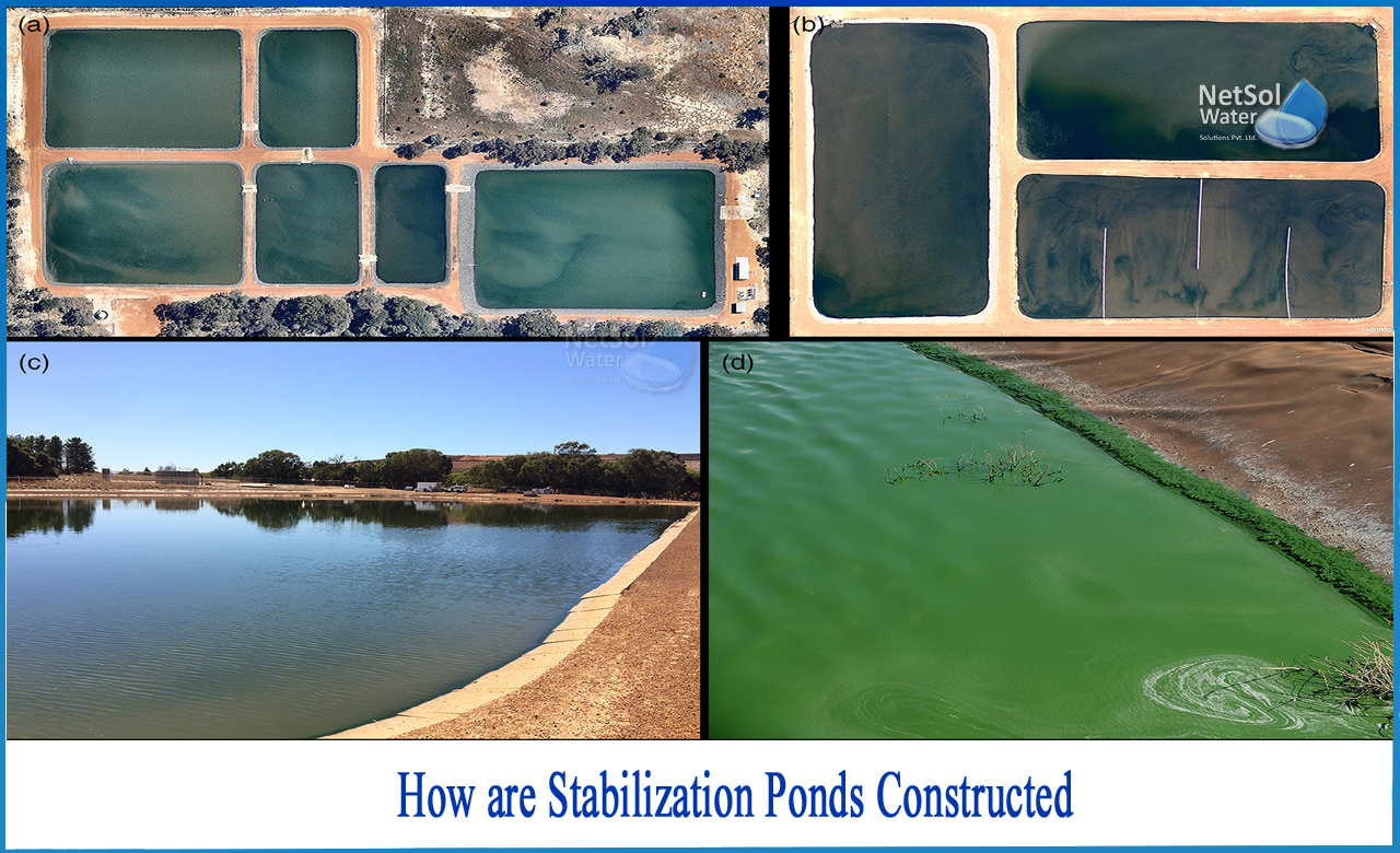 waste stabilization ponds, types of waste stabilization ponds, stabilization ponds advantages and disadvantages