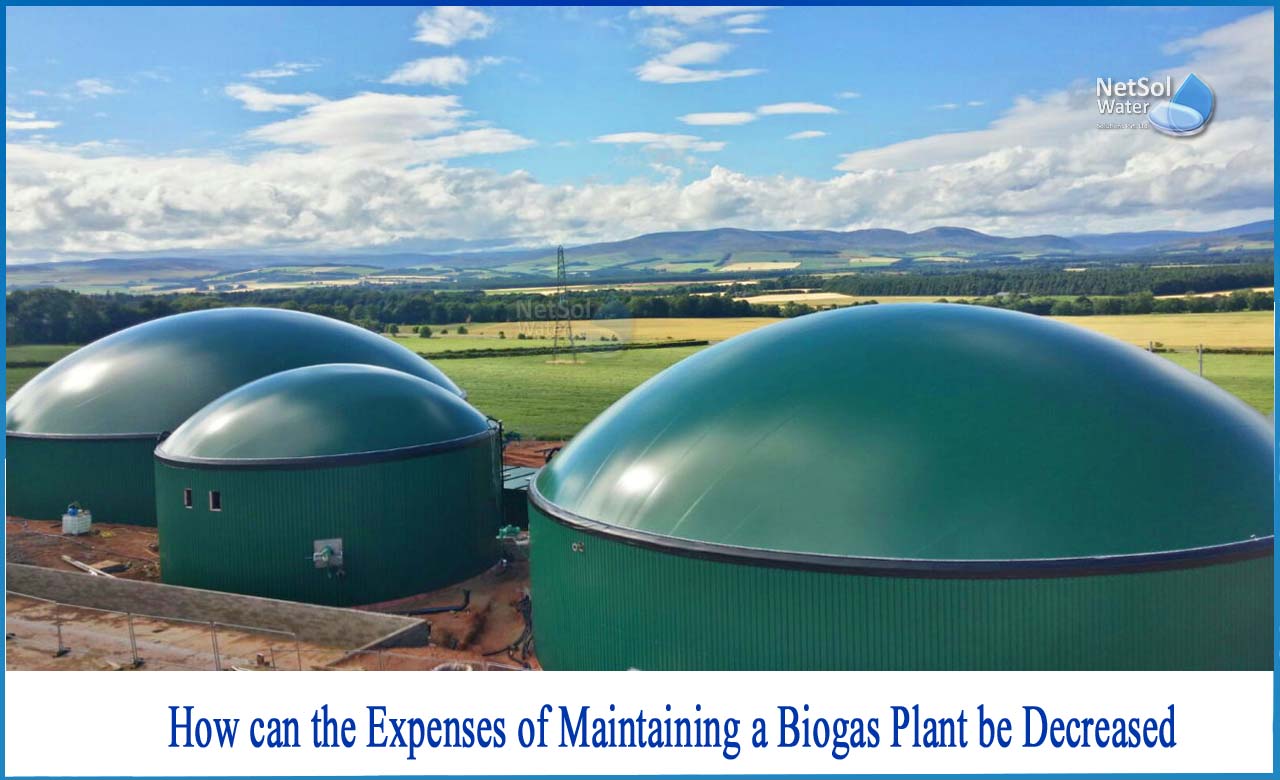 maintenance procedure of biogas plant, study the cost of setting up the biogas plant, operation and maintenance of biogas plant