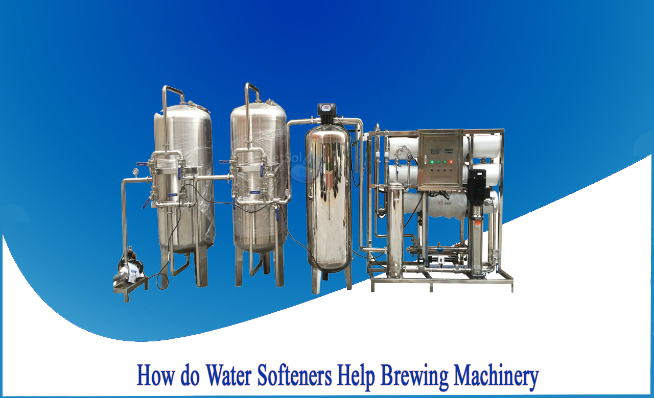 where do breweries get their water, brewing with soft water, lime soda process of water softening