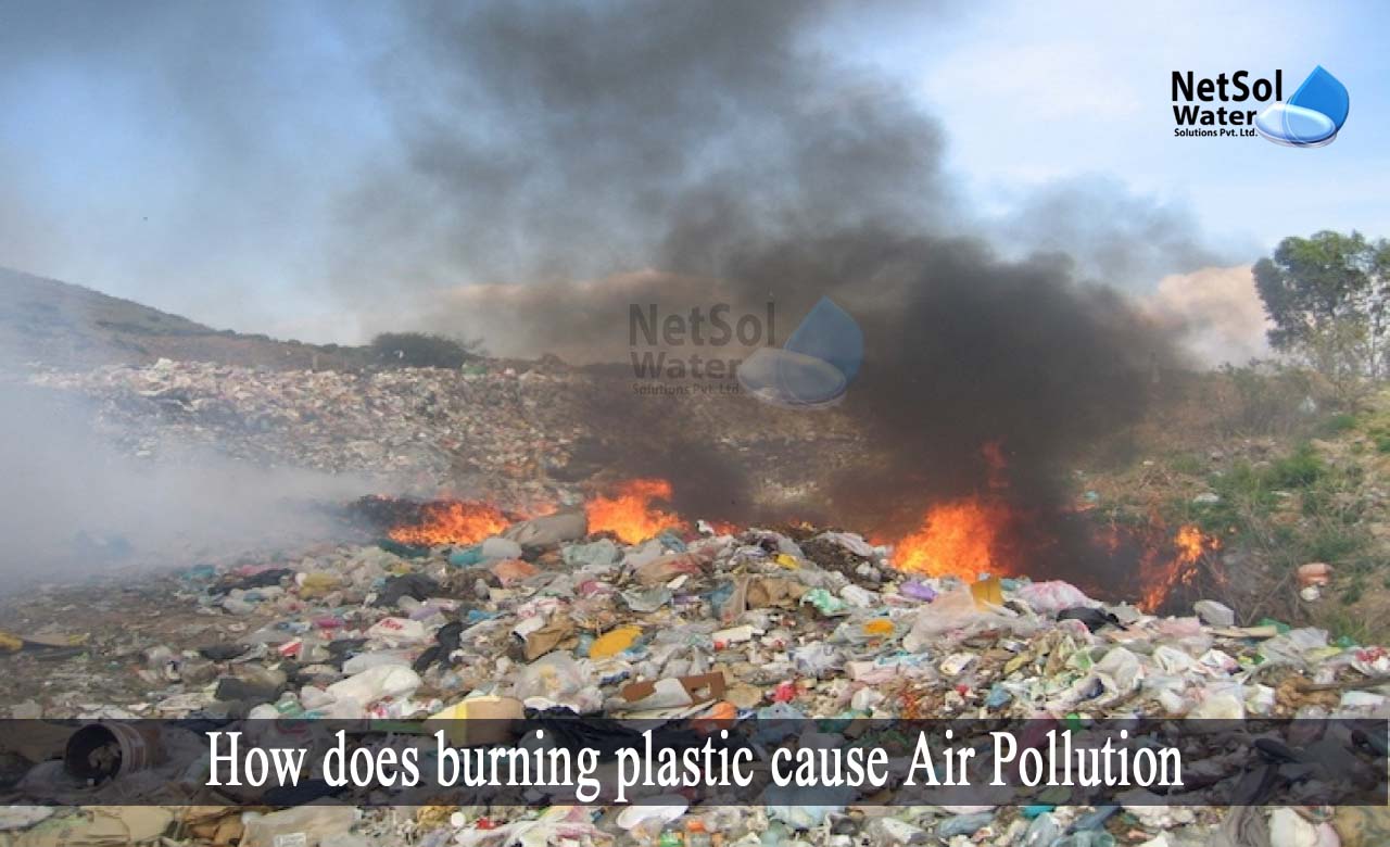 what is the solution of burning plastic, burning of plastic causes air pollution, how does plastic cause pollution