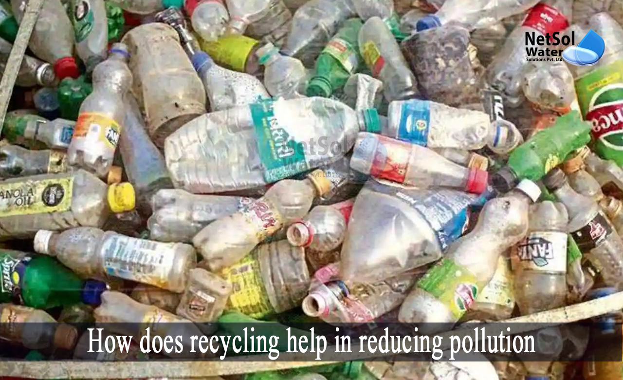 how does recycling help water pollution, how does recycling conserve natural resources, how does recycling help reduce plastic pollution