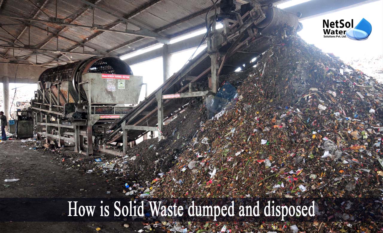 disposal of solid waste, importance of solid waste disposal, dumping method of waste disposal