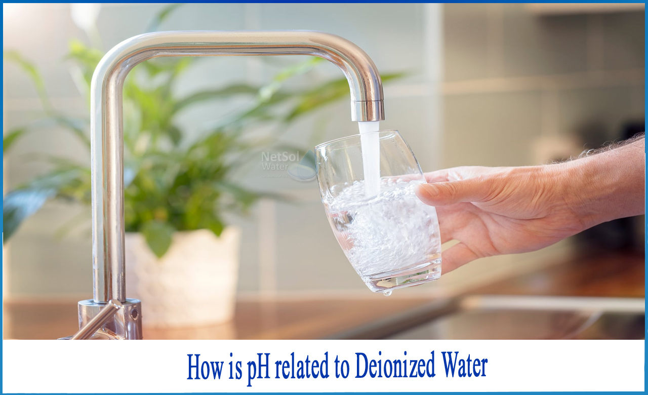 what is the ph of distilled water, what is the ph of tap water, how to calculate the ph of deionized water