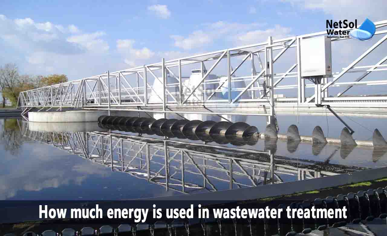 wastewater treatment energy consumption, how much electricity does a sewage treatment plant use, water treatment plant efficiency