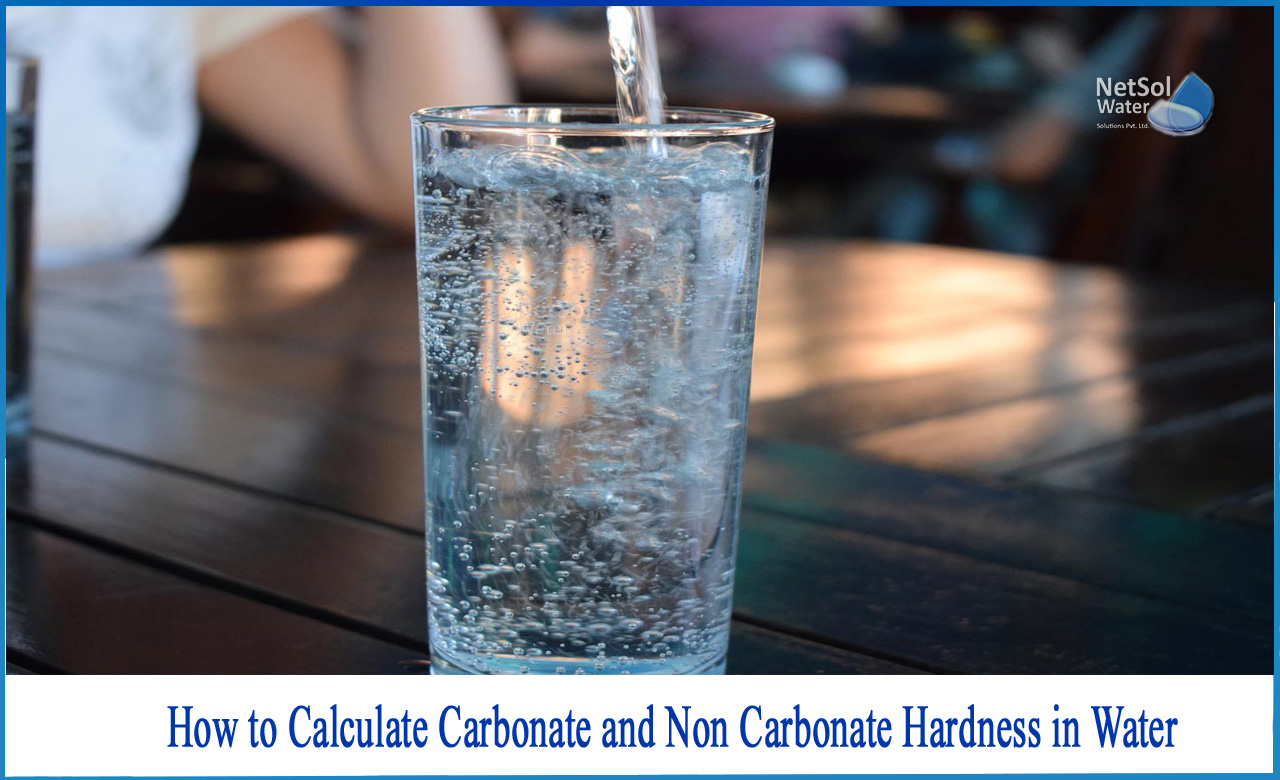 carbonate and non carbonate hardness formula, how to calculate carbonate hardness of water, non carbonate hardness of water
