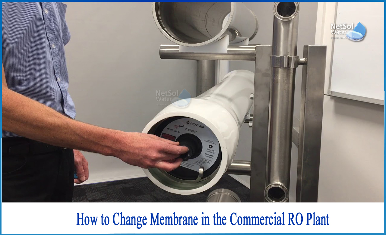 how to remove ro membrane from housing, ro membrane replacement procedure, ro membrane installation guide