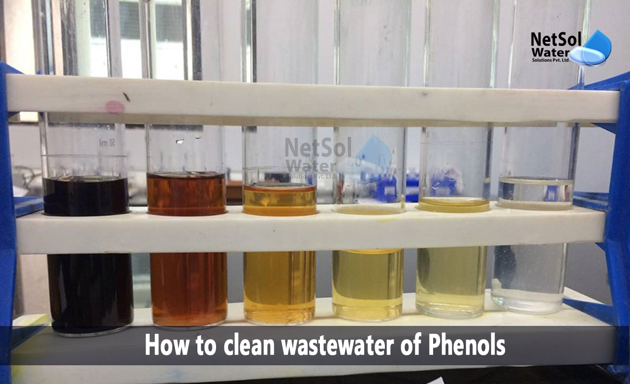 phenol removal from wastewater, sources of phenol in wastewater, removal of phenol from wastewater by adsorption