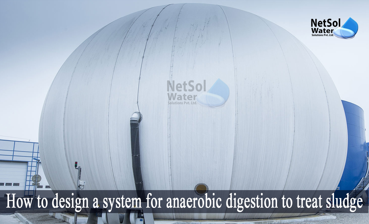anaerobic digestion of sludge, sludge digester wastewater treatment, anaerobic digestion wastewater treatment