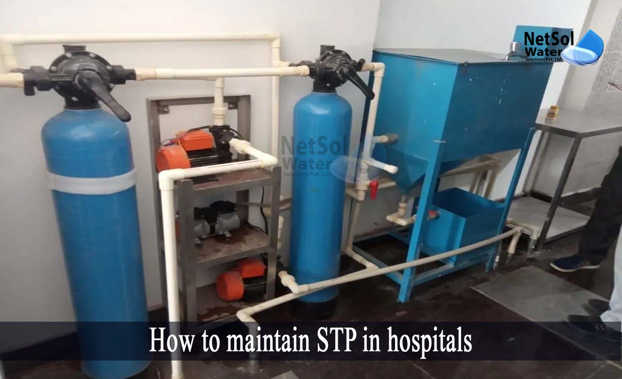 sewage treatment plant working, stp and etp in hospital, maintain STP in hospitals