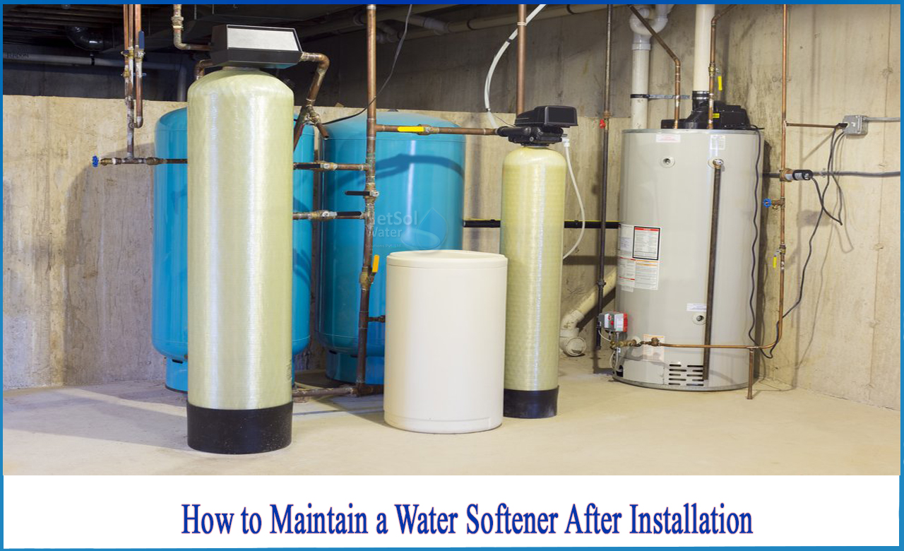 water softener maintenance, water softener maintenance service, salt sludge in water softener