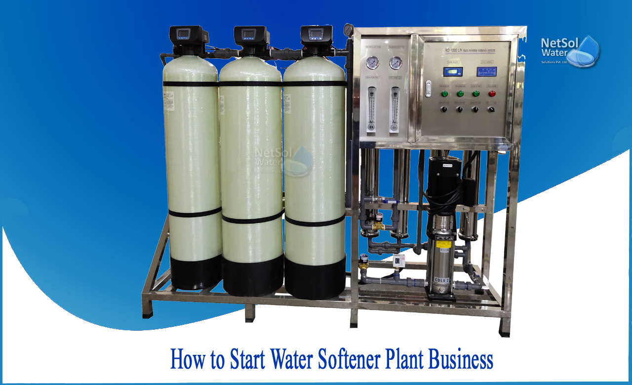 how to start water bottle business in india, How to start Water Softener plant business, how to start mineral water plant business