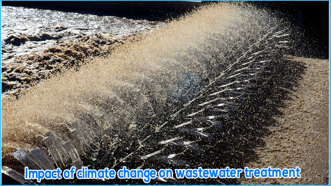 Impact of climate change on wastewater treatment