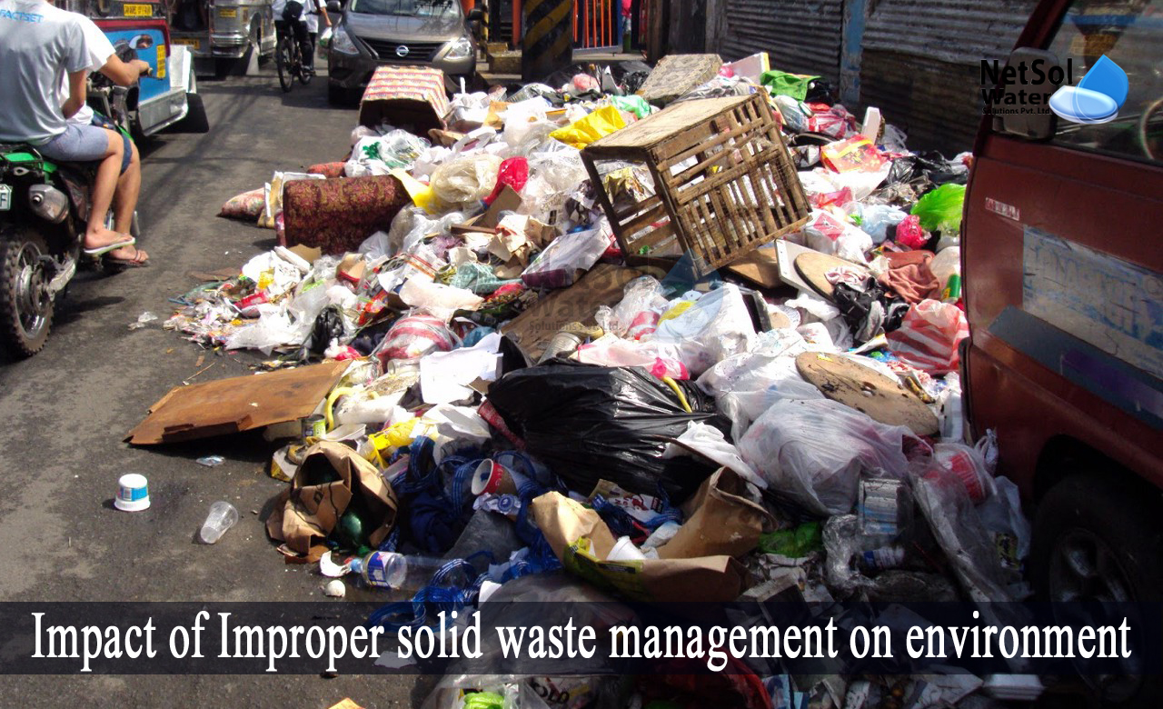 causes and effects of solid waste management, effects of improper waste disposal to the environment, effects of solid waste on environment