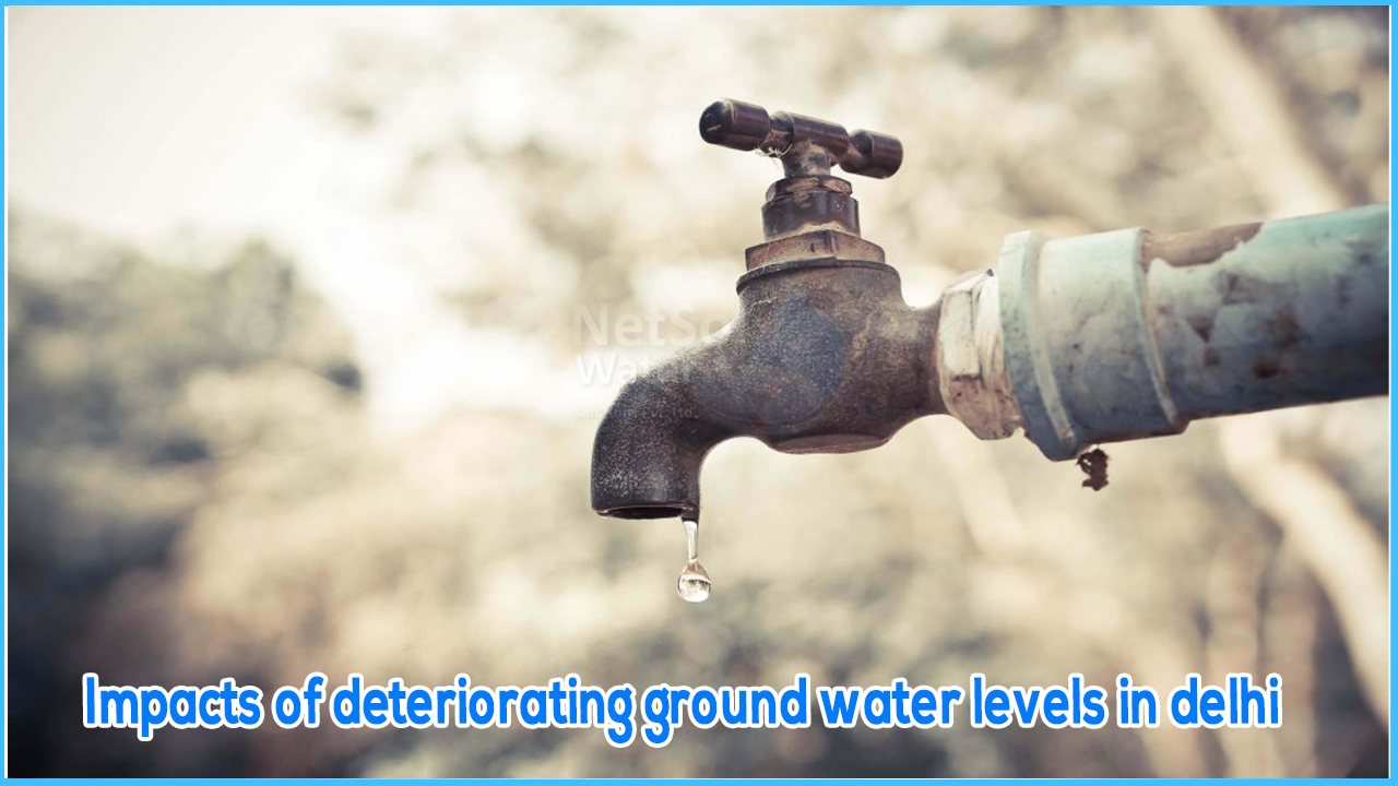 Impacts of deteriorating ground water levels