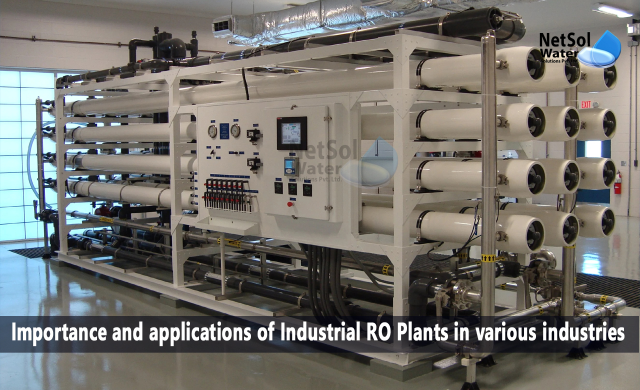 What is the use of industrial RO plant, Why RO water is used in industries, What are the advantages of commercial RO plant
