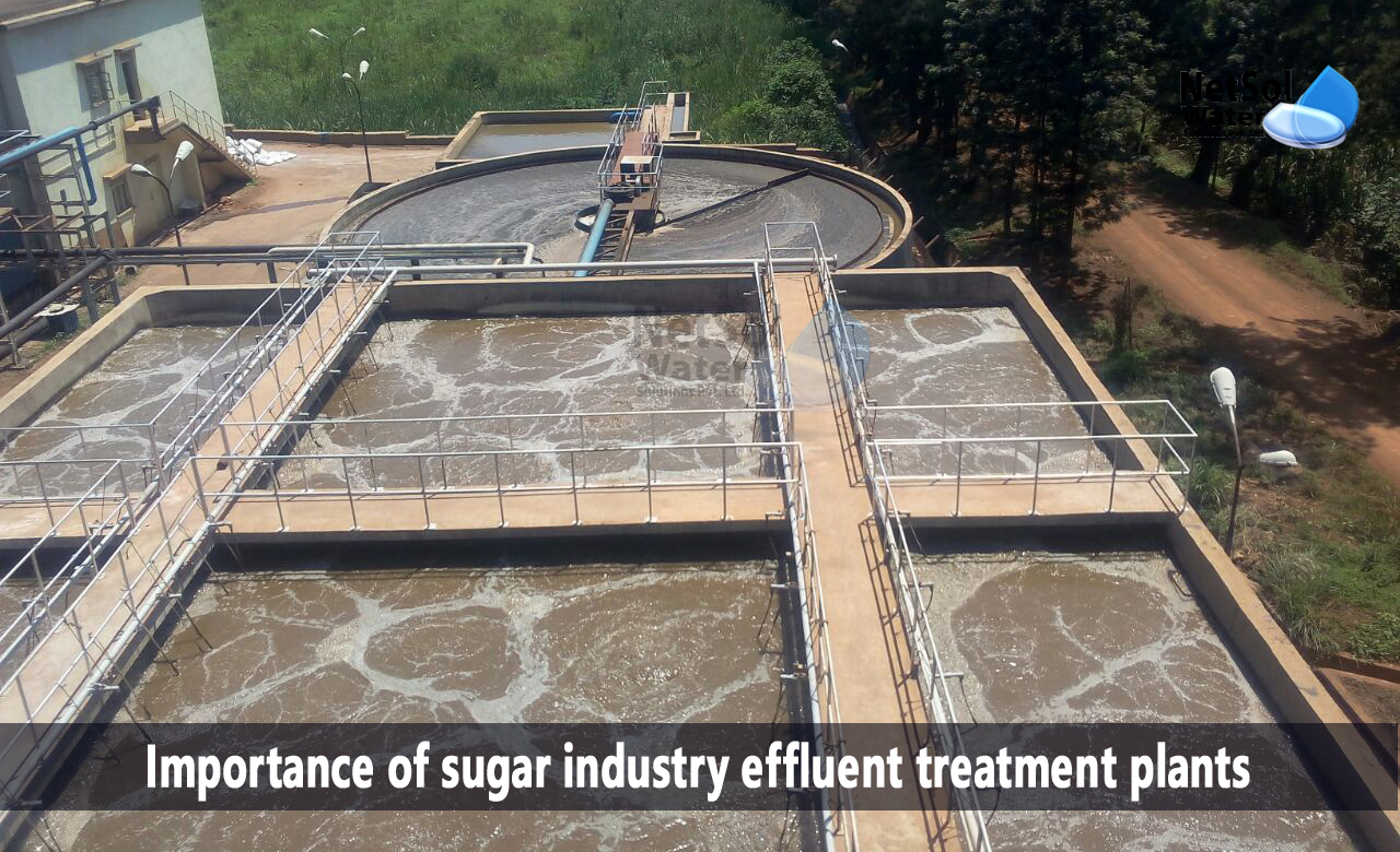 wastewater treatment in sugar industry, treatment of wastewater from sugar industry, sugar industry wastewater characteristics