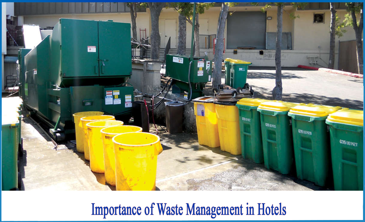 waste management in hotels, waste management in hotels and restaurants, types of waste in hotel industry