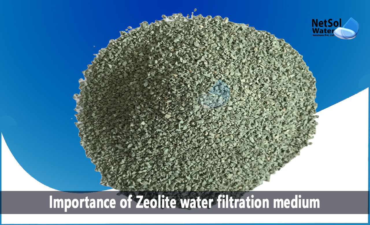 zeolite water treatment process, zeolite filter media, zeolite media for iron removal