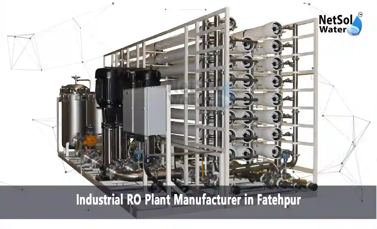 industrial RO plant Fatehpur, RO plant manufacturer Fatehpur, water purification plant Fatehpur, reverse osmosis plant UP