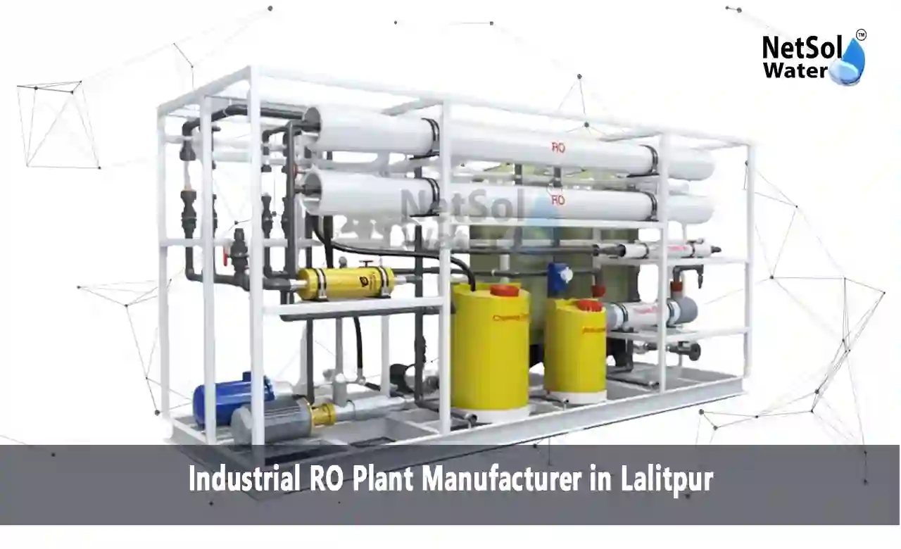 industrial RO plant Lalitpur, RO manufacturer Lalitpur, water treatment Lalitpur, Netsol Water RO