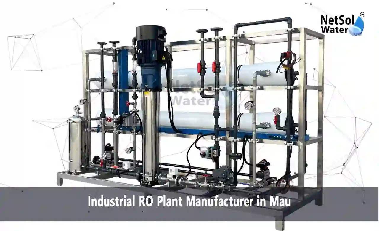 industrial RO plant Mau, RO plant manufacturer Mau, water purification Mau UP, reverse osmosis system Mau