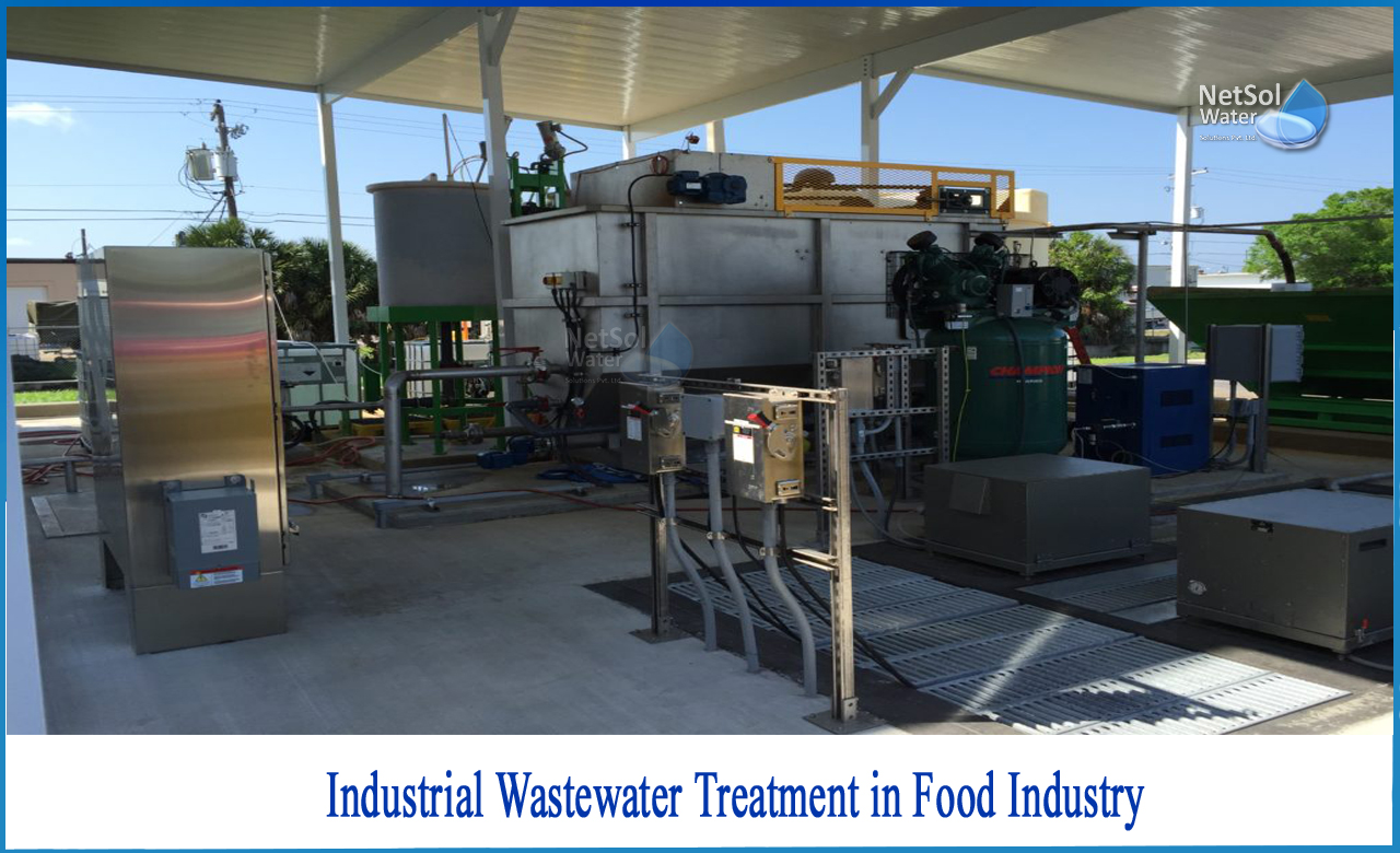 wastewater treatment in food industry, biological treatment of waste water from food processing industry, effluent treatment plant in food industry