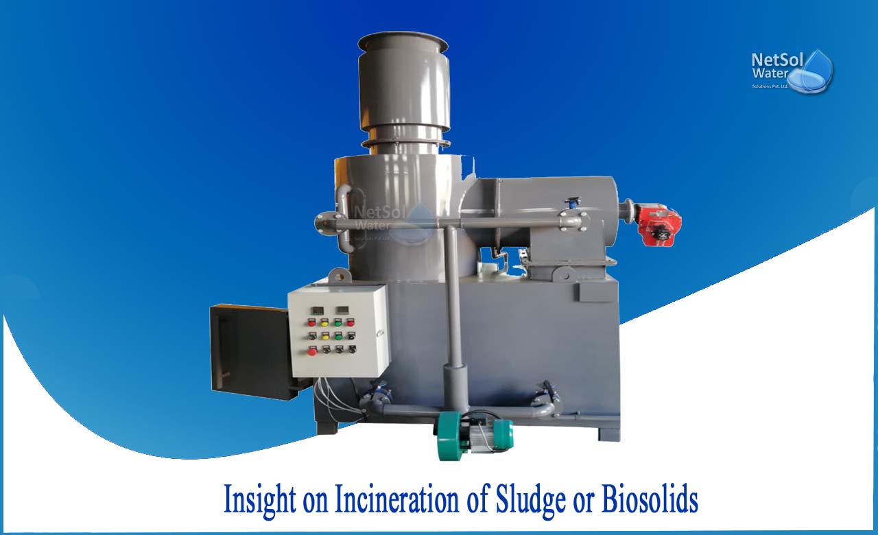 what is sludge incineration, utilization of sludge gas, burning of sludge to ashes is called