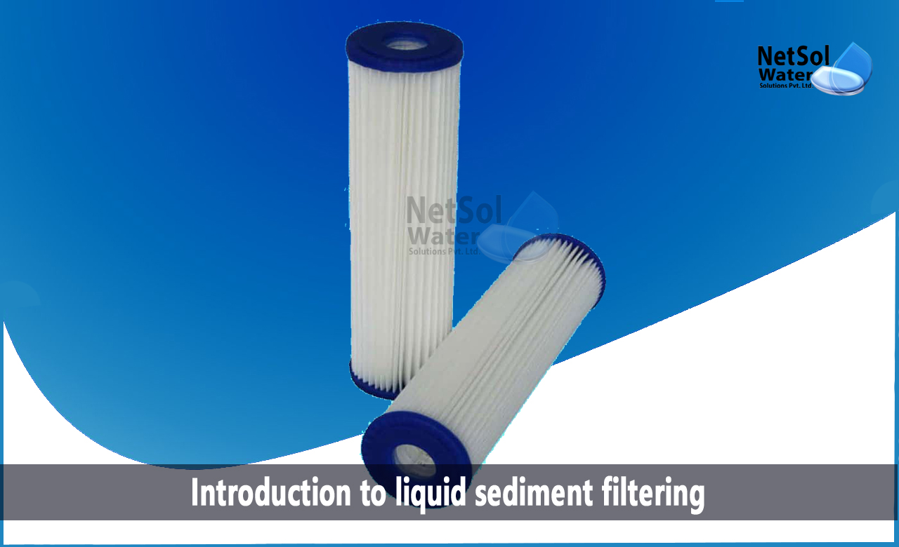 sediment filter types, sediment filter function, sediment filter working