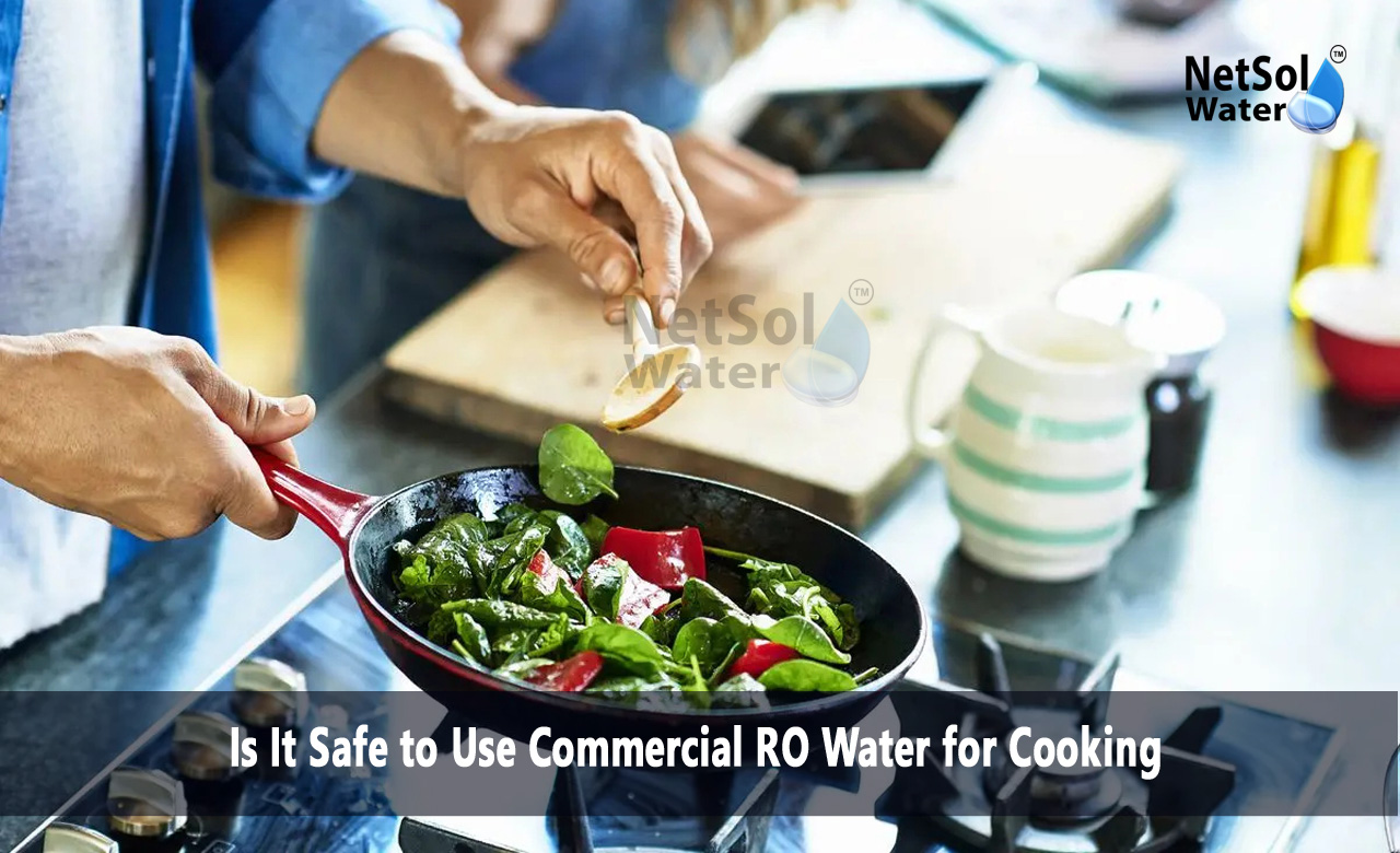 Can I use RO waste water for cooking, Is RO water safe for cooking, Is it safe to use RO reject water