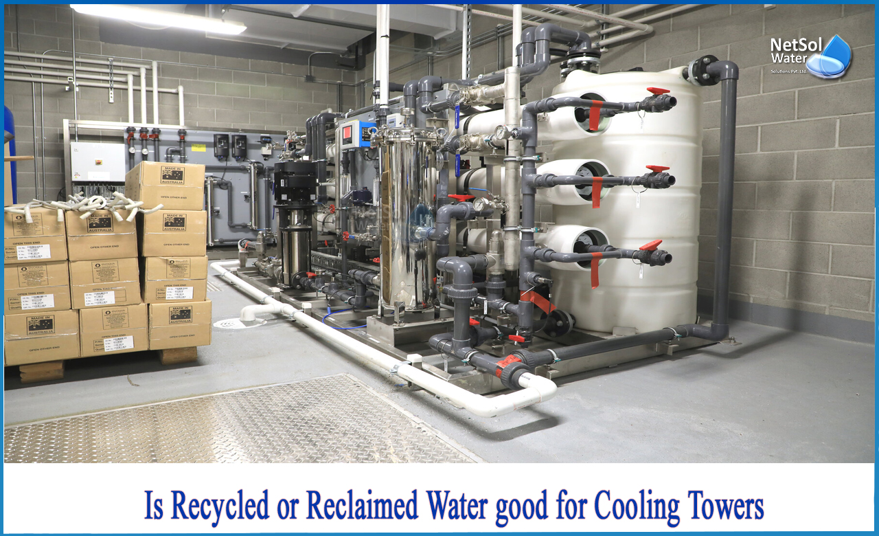 reuse of cooling water, what is recycled water in cooling tower, types of cooling tower