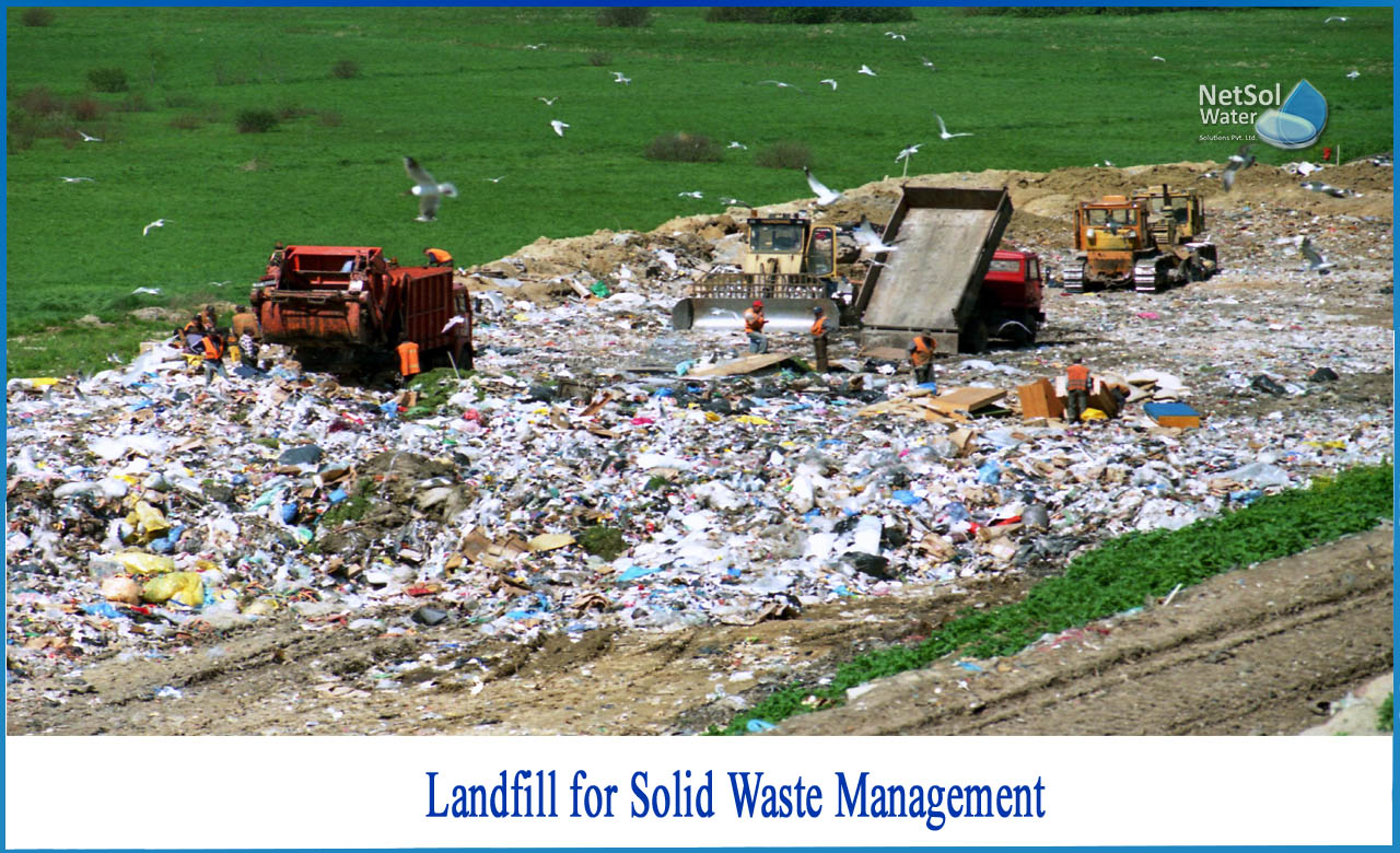 landfill waste management, types of landfill, municipal solid waste landfill