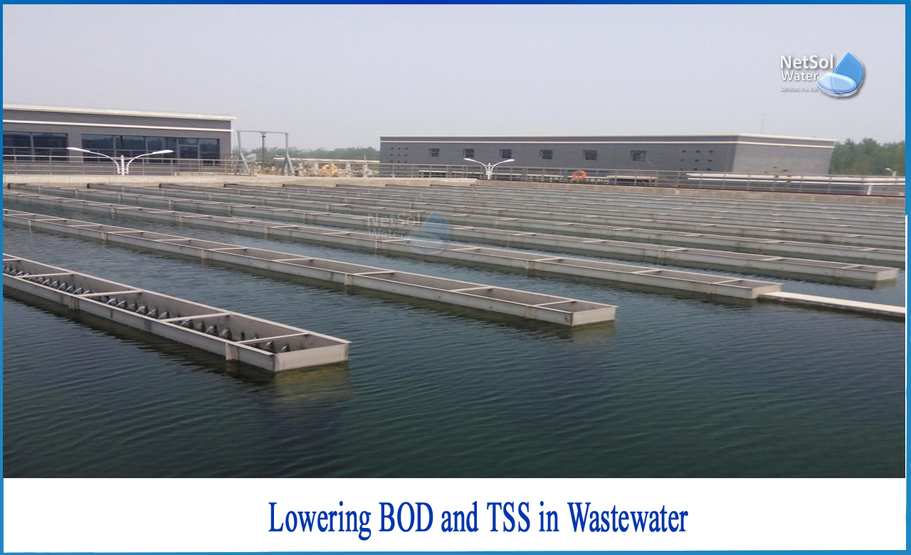 how to reduce tss in wastewater, how to reduce bod and cod in wastewater, what causes high bod in wastewater