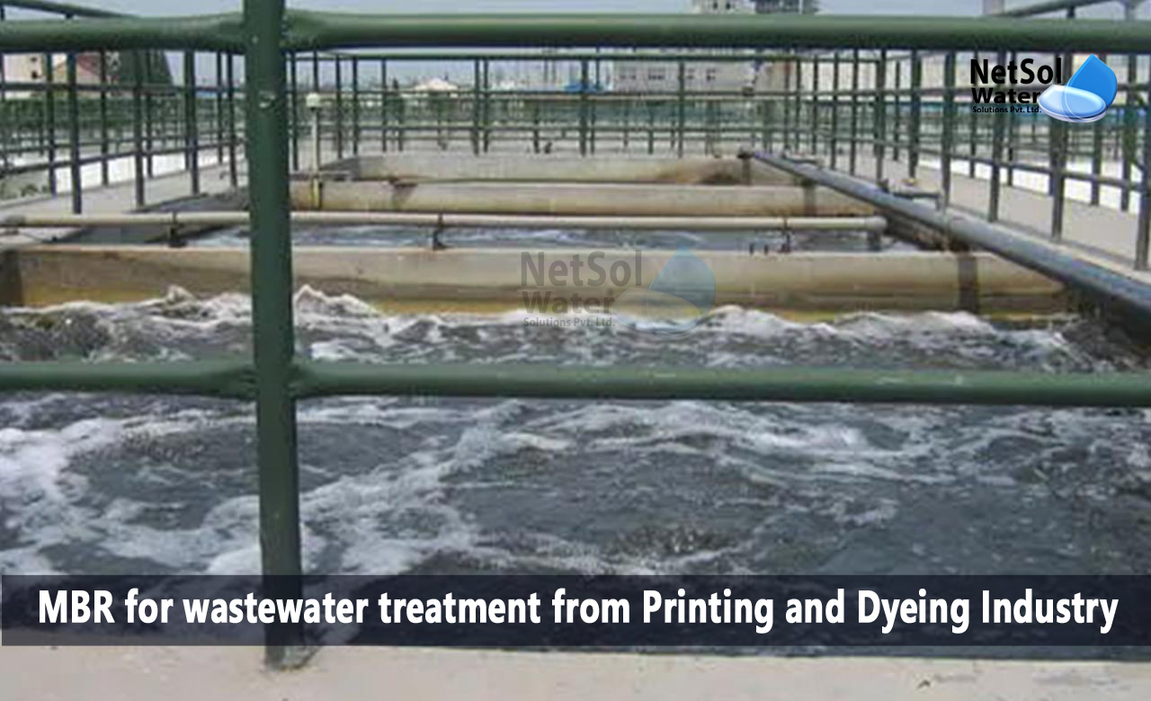 Composition of wastewater in the printing and dyeing industry, wastewater treatment from printing and dyeing industry