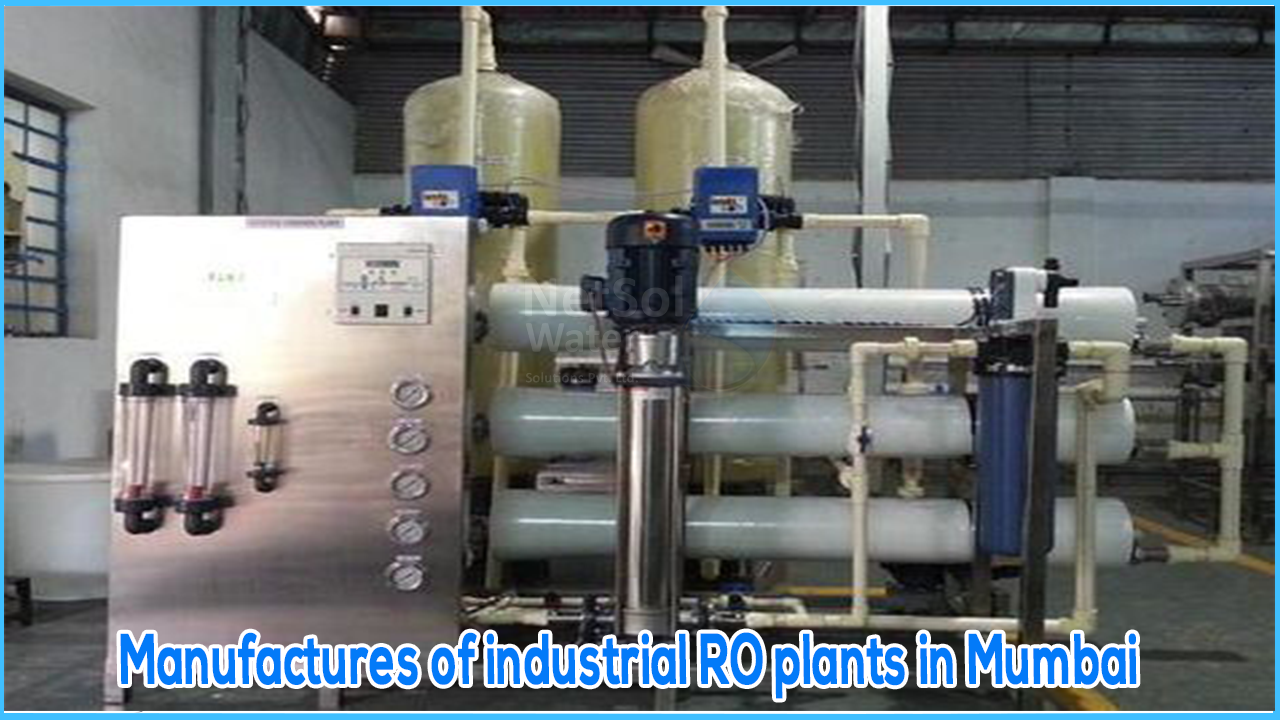 Manufactures of industrial RO plants in Mumbai