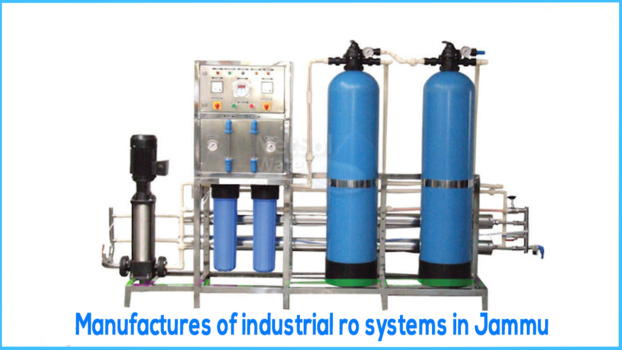 Manufactures of industrial RO systems in Jammu