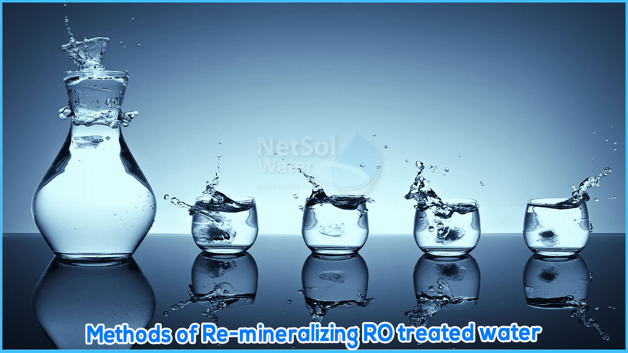 Methods of Re-mineralizing RO treated water