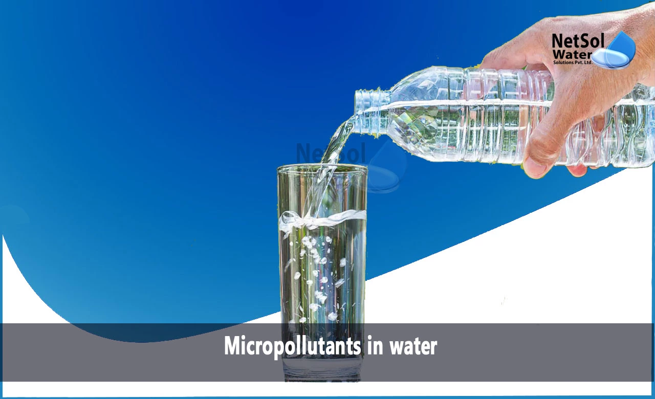 micropollutants in wastewater, types of micropollutants in water, removal of micropollutants in wastewater