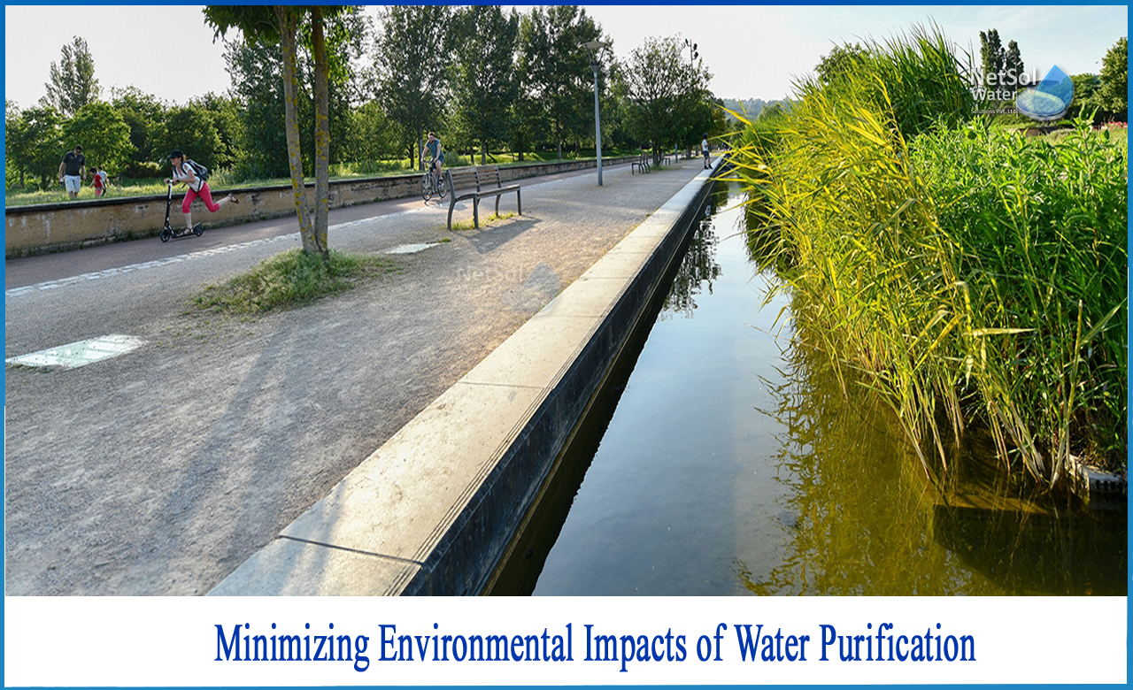 negative impacts of water purification, how does water purification affect the environment, positive impacts of water purification