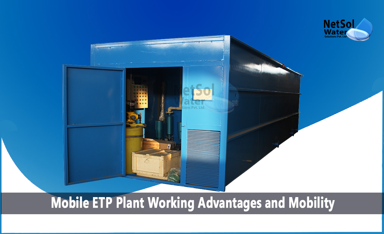 effluent treatment plant working, What is a Mobile ETP Plant, How does a Mobile ETP Plant Work