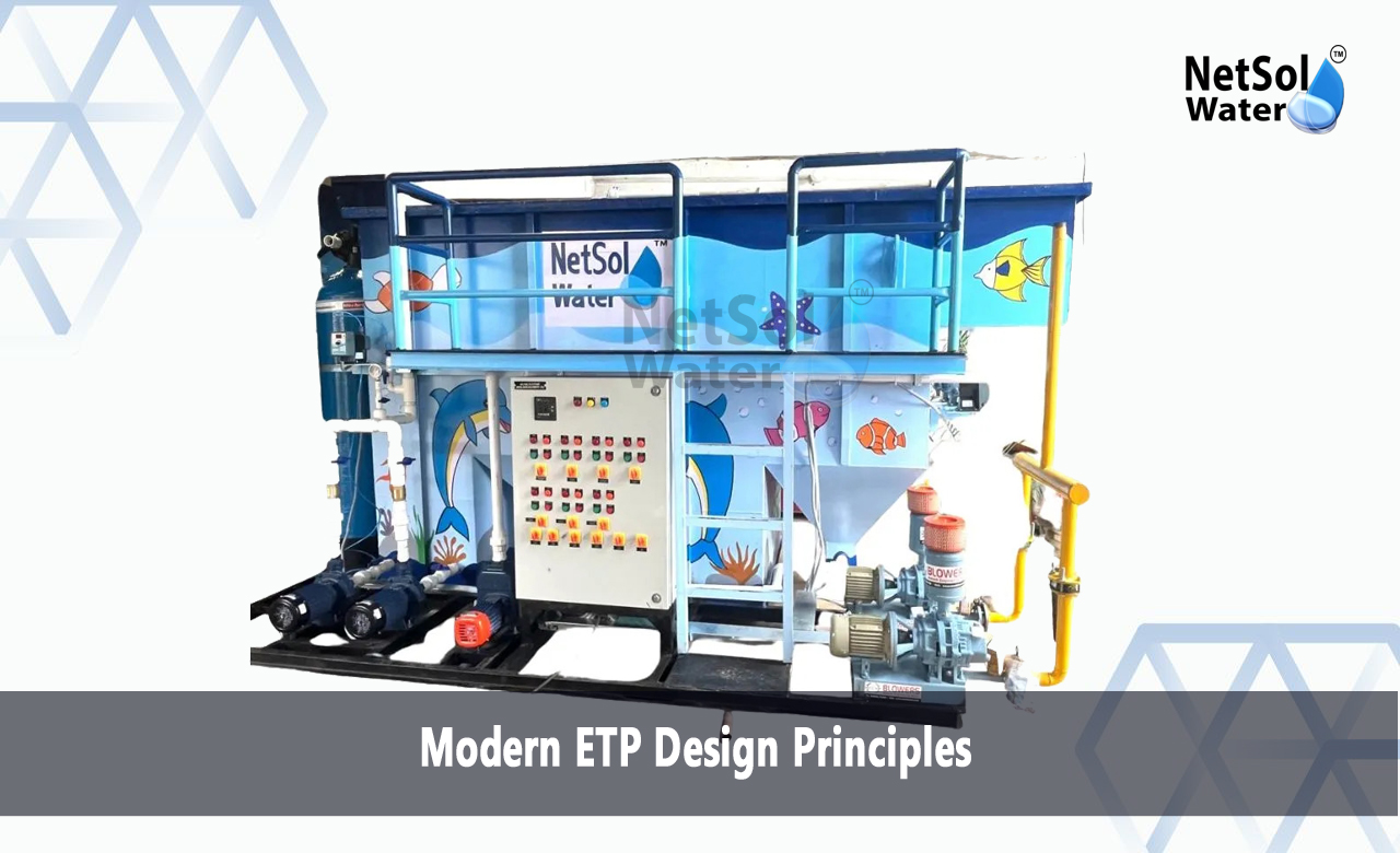 What is the principle of ETP, What is the design process of ETP, What are the basic principles of wastewater treatment