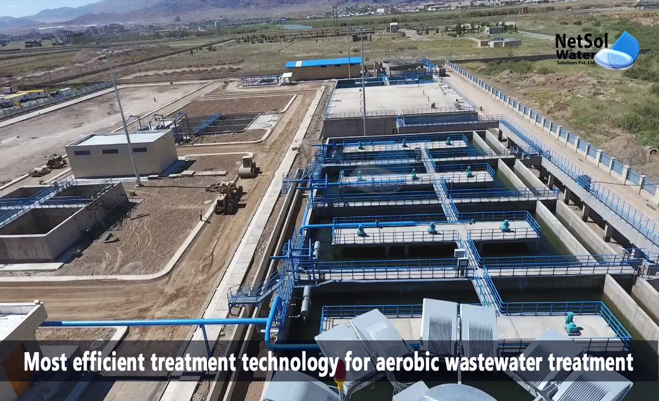 aerobic wastewater treatment, advantages and disadvantages of aerobic wastewater treatment, aerobic treatment process