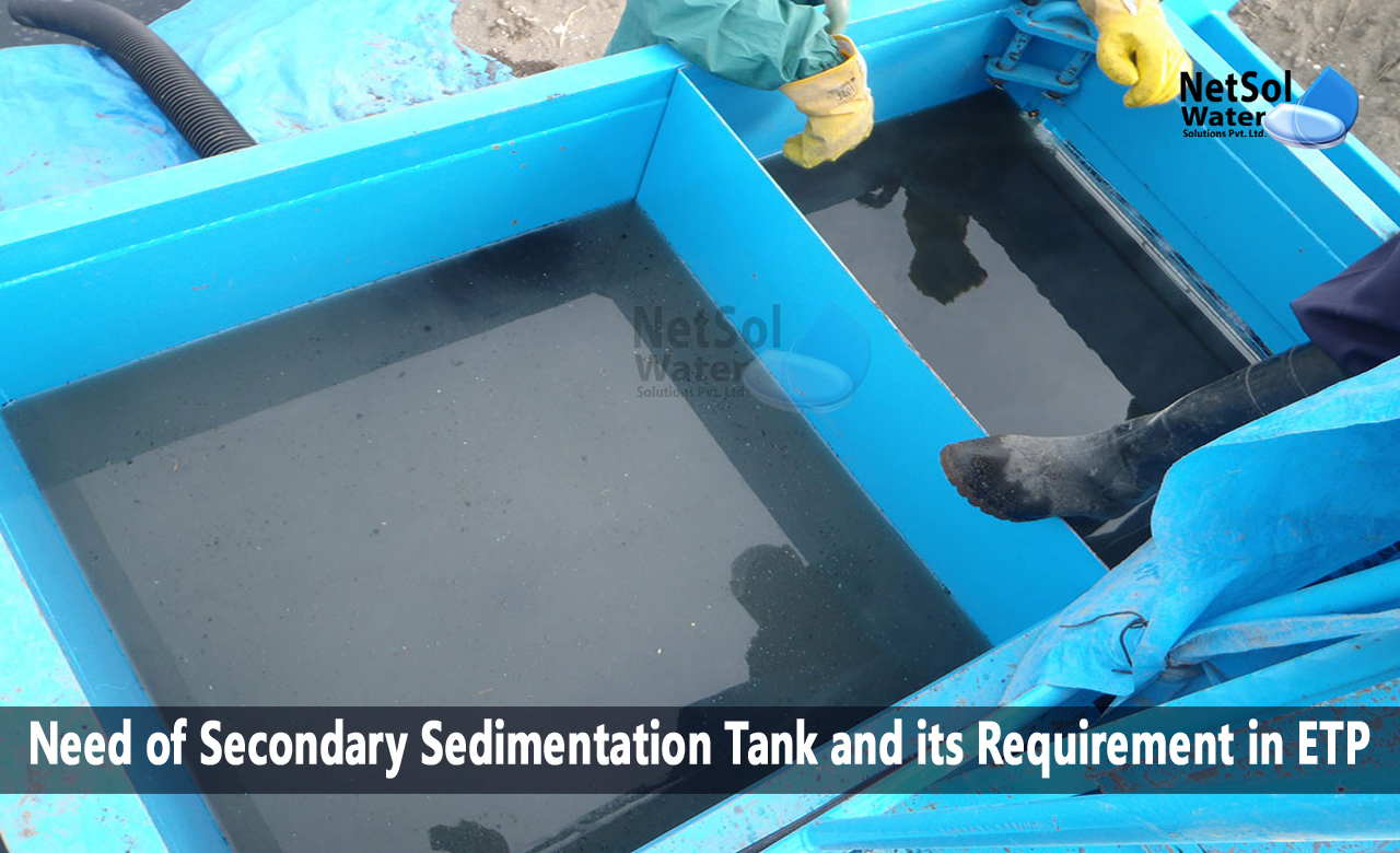 What is a Secondary Sedimentation Tank, Advantages of Secondary Sedimentation Tank, 